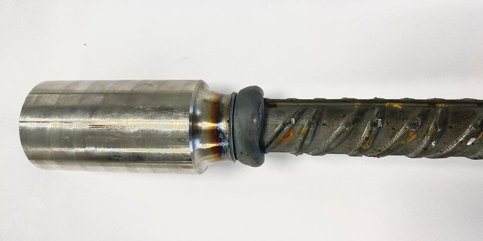 HRC720SS-stainless threaded sleeve on carbon rebar